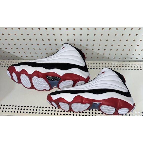 Jordan Pro Strong White Black Gym Red Mens Basketball Shoes Size 11.5 DC8418-116 - Picture 6 of 9